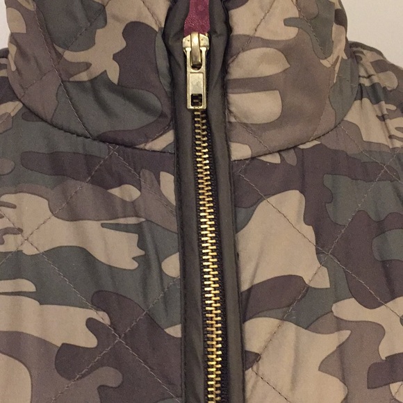 **SOLD**Cynthia Rowley Camo Vest - Picture 3 of 6